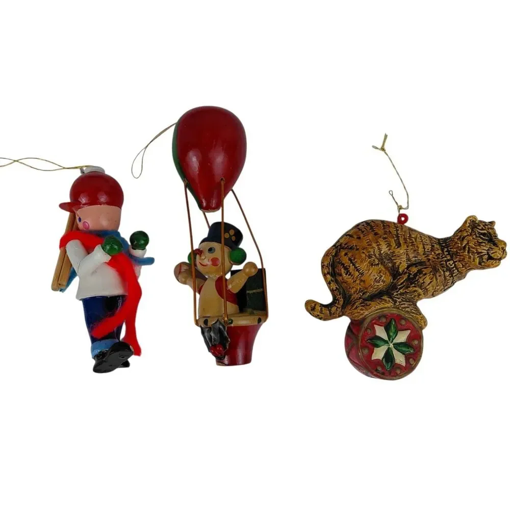 Mixed Lot Of 25 Vintage Christmas Tree Ornaments